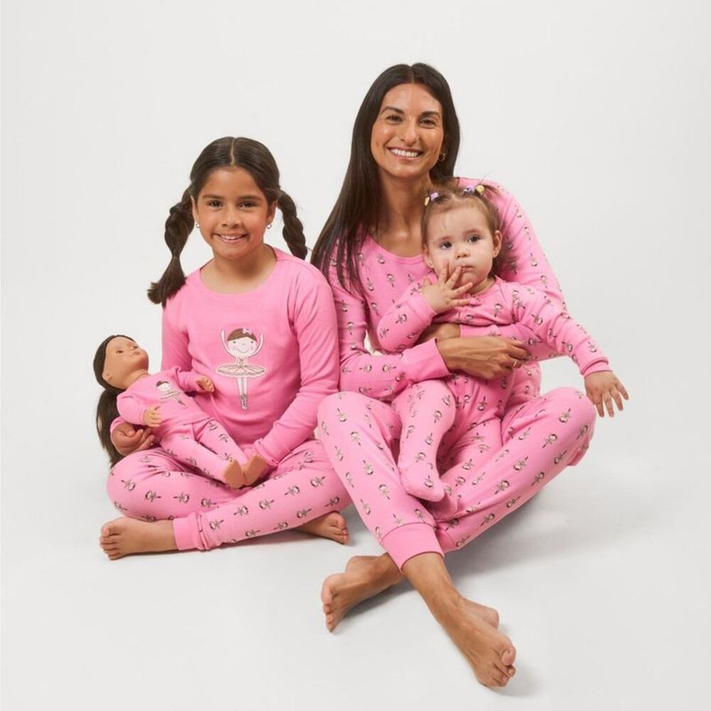 Leveret Footed Cotton Pajama Ballerina 18-24 Month